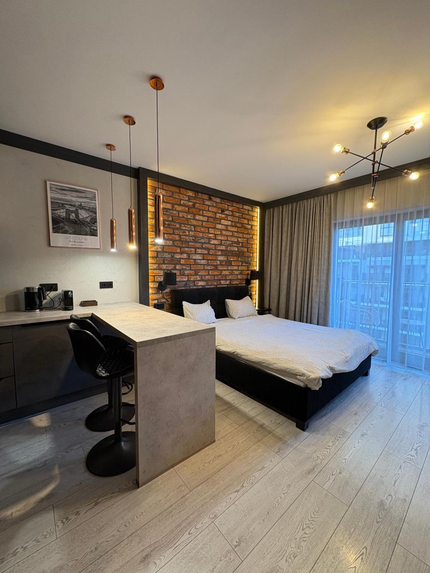 Apartamento Riverside Industrial - Sauna-gym- In Style By Wroapart-pl -air-conditioning-all-spa-fitness Breslavia