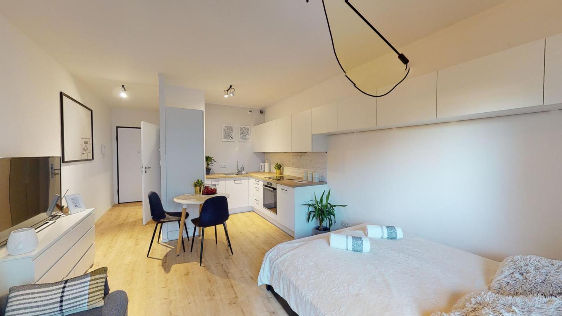 Apartamento Riverside Industrial - Sauna-gym- In Style By Wroapart-pl -air-conditioning-all-spa-fitness
